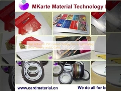 Film di rivestimento in PVC ad alta aderenza per la laminazione di carte di sicurezza sociale e carte IC