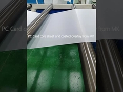 Foglio centrale in policarbonato, Foglio di stampa per schede in policarbonato, Foglio di stampa in policarbonato