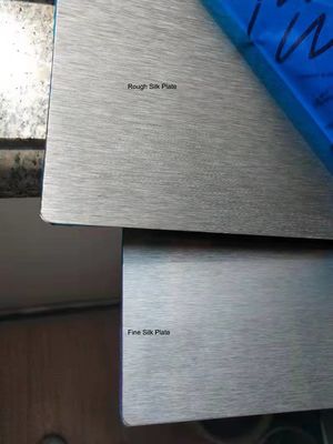 L'acciaio laminato dimensione A4 placca 0.6mm leggero Matte Finish Anti Scratch