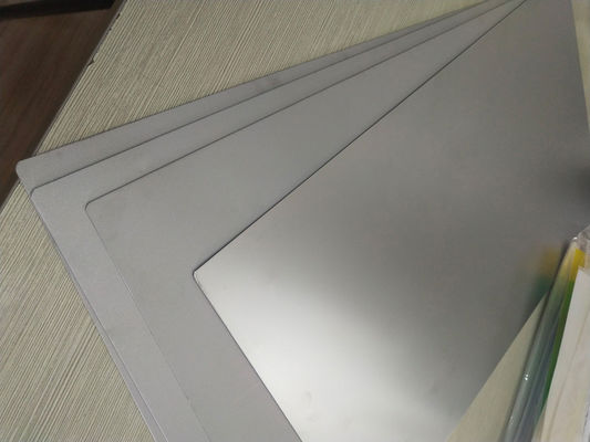 L'acciaio laminato dimensione A4 placca 0.6mm leggero Matte Finish Anti Scratch