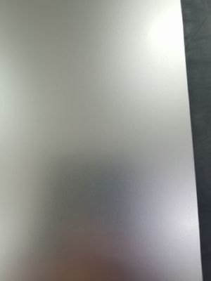 L'acciaio laminato dimensione A4 placca 0.6mm leggero Matte Finish Anti Scratch