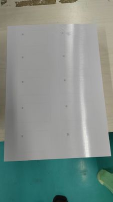 Carte intelligenti in PVC RFID Inlay / Prelam Sheets per la produzione di carte RFID A4 IC Fudad F08 Chip