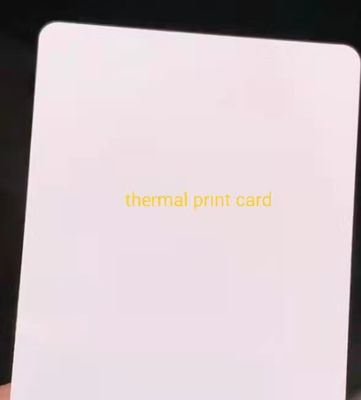 Improntabile termicamente carta bianca in Pvc carta bianca Cr80 54*85.6mm Per la produzione di carte