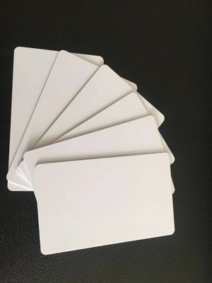 Improntabile termicamente carta bianca in Pvc carta bianca Cr80 54*85.6mm Per la produzione di carte