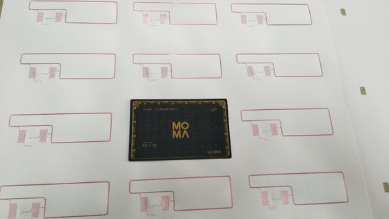 5x5 Pvc Rfid Inlay / Prelam Sheets per la produzione di schede Rfid F1108 TK4168 Chip