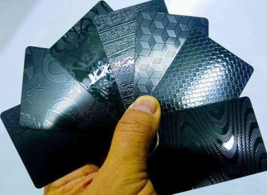 Piastra di acciaio di laminazione A4 A3 A3+ per la produzione di schede intelligenti