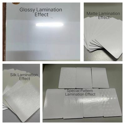 Piastra di acciaio di laminazione A4 A3 A3+ per la produzione di schede intelligenti