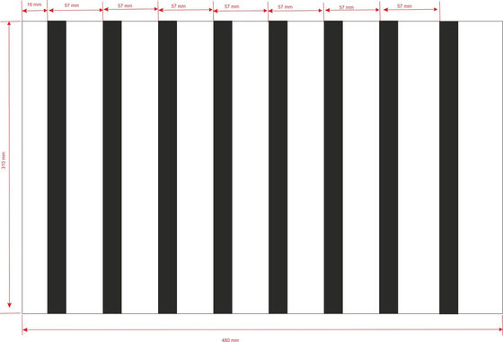Rpvc rivestito 0,06 mm HICO / LOCO Strips Film per carte di fedeltà