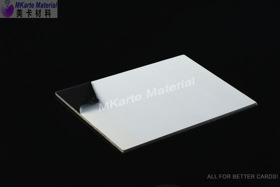 A3+Size Card Lamination Steel Plate Glossy Matte Silk Pattern Finish Per la produzione di carte di plastica