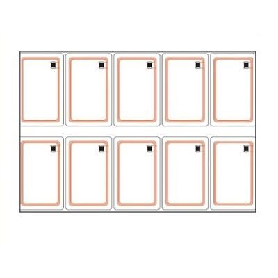 3*8 4*8 6*8 Disposizione RFID Inlay Prelam PVC Inlay Sheet RFID Contactless Card Sheet Per la produzione di carte di plastica