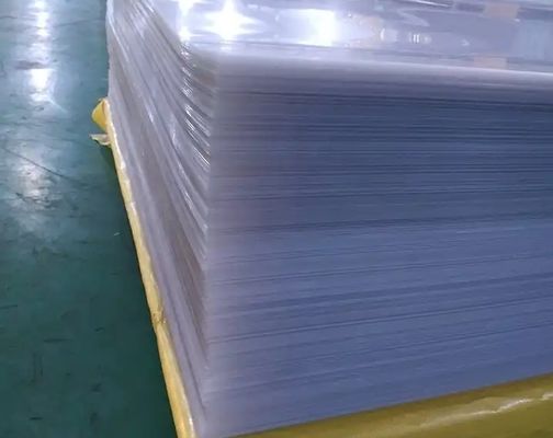 0.04-0.1 mm Spessore A3 o sovrapposizione rivestita in PVC su misura MCO-W Alto punto di resistenza e resistenza alla trazione