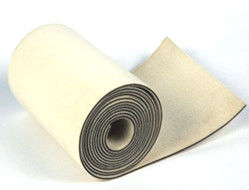 Isolamento laminato a tessuto laminato a carta di PVC con strati di feltro di lana e gomma di silicio nero