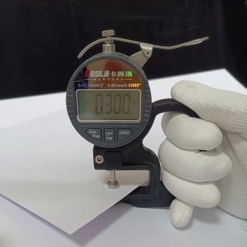 Punto Vicat Circa 74-80 Lastra PETG Durevole per la Produzione di Corpi di Carte Elevata Trasparenza e Versatilità