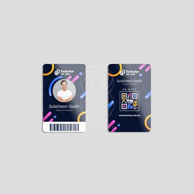0.15mm HP Indigo Digital Printable PET Sheet per Smart Card Material con laminazione termica a 110~130°C