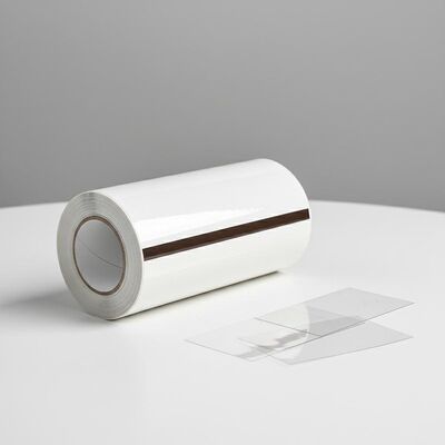 0.04-0.10mm Spessore Striscia magnetica trasparente rivestita sovrapposizione con rivestimento adesivo per carte HICO/LOCO