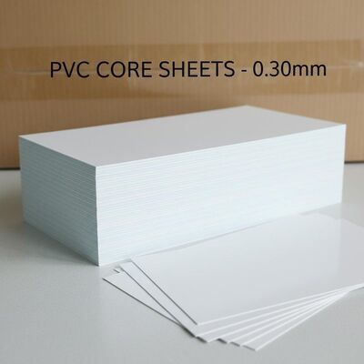 0.30mm Spessore Offset Carta di base in PVC stampabile per la produzione di carte bancarie