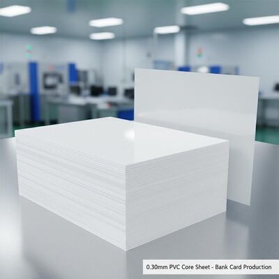 0.30mm Spessore Offset Carta di base in PVC stampabile per la produzione di carte bancarie
