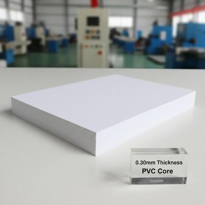 0.30mm Spessore Offset Carta di base in PVC stampabile per la produzione di carte bancarie