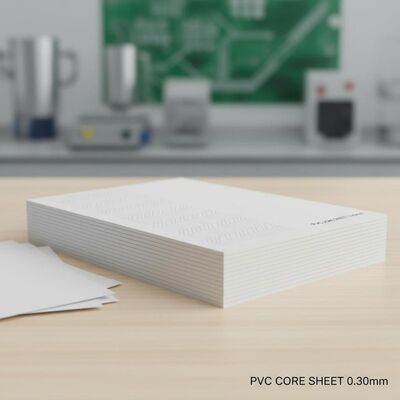 0.30mm Spessore Offset Carta di base in PVC stampabile per la produzione di carte bancarie