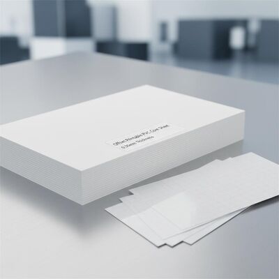 0.30mm Spessore Offset Carta di base in PVC stampabile per la produzione di carte bancarie