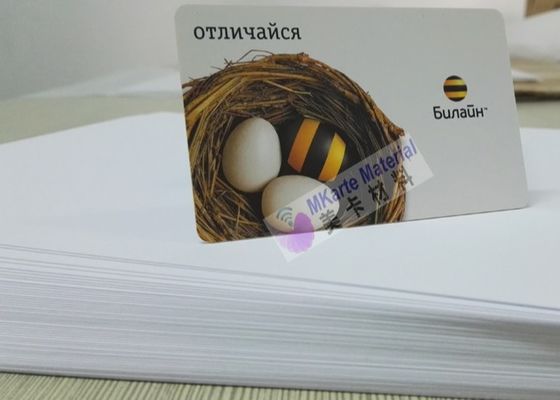 Il PVC stampabile del getto di inchiostro laterale doppio riveste l'adesione eccellente dell'inchiostro per Smart Card di plastica