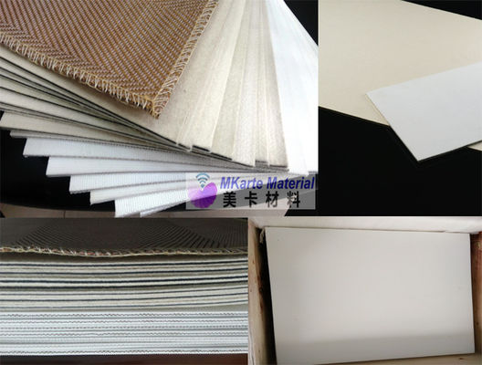 Cuscinetto laminato cuscino di gomma bianco del silicio A3