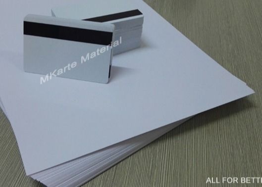 Digital su due lati che stampa il PVC riveste il materiale bianco comune di cena/bianco colore di Smart Card