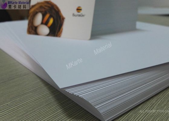 Strati stampabili laterali doppi del PVC di Digital con adesione eccellente dell'inchiostro e forte forza di sbucciatura