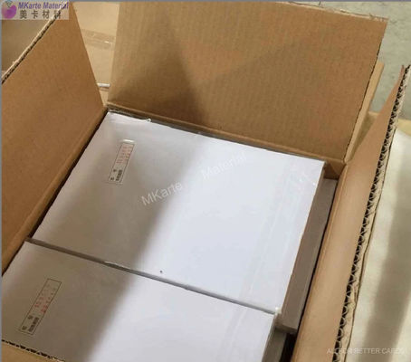 Strato trasparente del getto di inchiostro di stampa a getto di inchiostro dello strato dello strato interno bianco trasparente del PVC