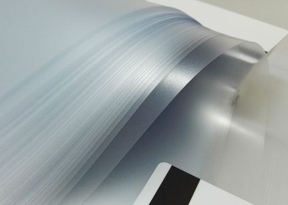 Pellicola di sovrapposizione in PVC stampabile con offset a lento declino, spessore 0,04-0,10 mm per laminazione di carte