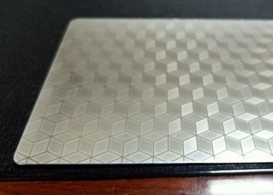 Rifinitura su misura laminata impressa strutturata del modello dei piatti d'acciaio