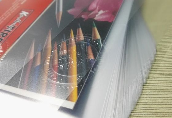 Il PVC di qualità superiore ha ricoperto il film progettato per la laminazione finanziaria della carta assegni