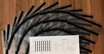 Dimensione rivestita HICO/LOCO della banda magnetica A4 della sovrapposizione del PVC per la fabbricazione di plastica della carta
