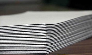 Cuscinetto laminato di lana nero del cuscino della pressa a caldo del cuscinetto per il laminatore della stampa della carta del PVC