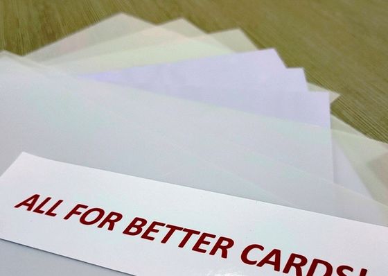 Di A+B+A di bianco strato della carta del drago dello strato della laminazione non per la soluzione di plastica economica della carta