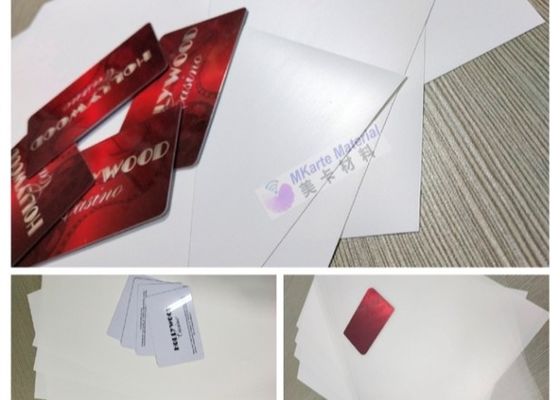 Strato interno di plastica duro sottile della carta di bianco PETG per produzione del corpo della carta di PETG