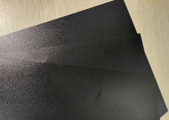 Strato interno di plastica di Eco del PC nero amichevole riflettente del policarbonato per le carte