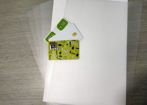 PETG ha ricoperto il chiaro strato della plastica PET/PETG della sovrapposizione per la carta di credito