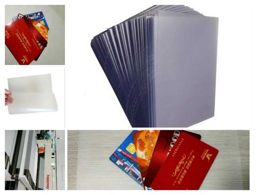 Alto film della sovrapposizione del PVC di adesione nessun cambiamento di colore per la laminazione della carta di Smard