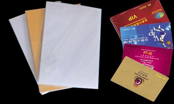Del drago del PVC materiale istantaneo della carta del PVC dello strato della laminazione non per produzione della carta
