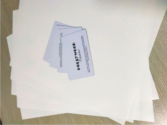 Strato interno bianco della carta della plastica PETG per produzione del corpo di PETG Smart Card