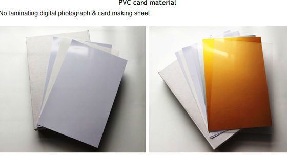Materiale di Smart Card non che lamina lo strato del getto di inchiostro per produzione normale della carta