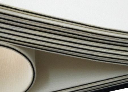 Pad laminato a forma di cuscino di feltro di lana di dimensioni A4 per carta RFID bancaria / di credito