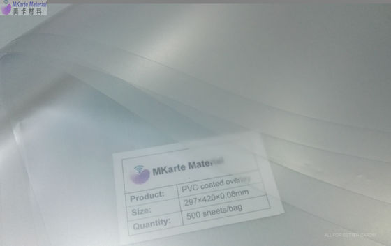 Anti strato interno d'ingiallimento del PVC di stampa offset 6,0 N/Cm