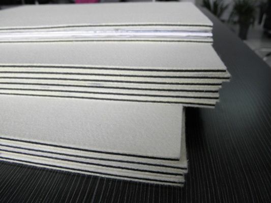 80 cuscinetto laminato cuscino ritenuto di lana di N/Mm 3mm per la carta di credito
