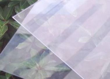 strato di plastica trasparente di 0.2mm PETG per produzione della carta di identità