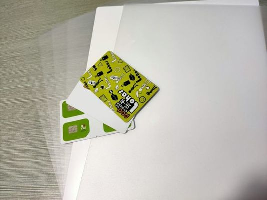 strato di plastica Vicat del PC basso di 295*480mm per produzione senza contatto delle carte di IC