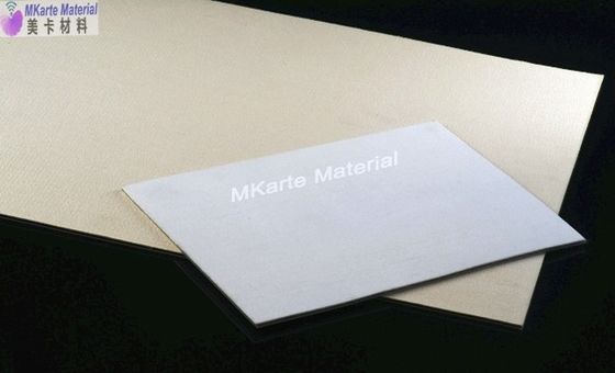La gomma di silicone bianca laminata riempie 3.0mm per la laminazione di plastica della carta