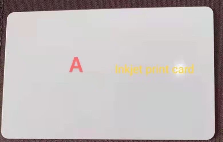Improntabile termicamente carta bianca in Pvc carta bianca Cr80 54*85.6mm Per la produzione di carte