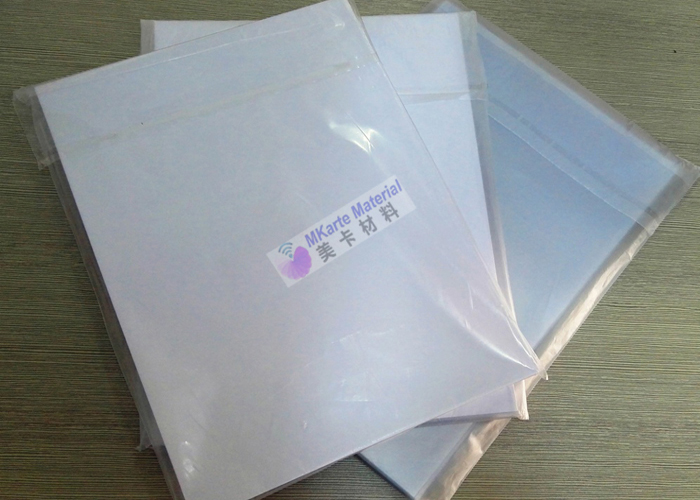 ±5% Thickness Tolerance Plastic Card Sheet for Loading Port in Shanghai or Other Chinese Port